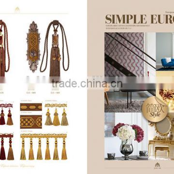 Simple European style--Copper and coffee,curtain tassel fringe,wholesale tassels,tassel and fringe