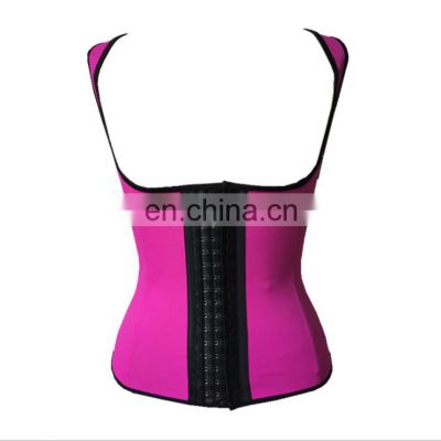 Women's Higher Compression Breathable waist trainer latex belt cincher corset