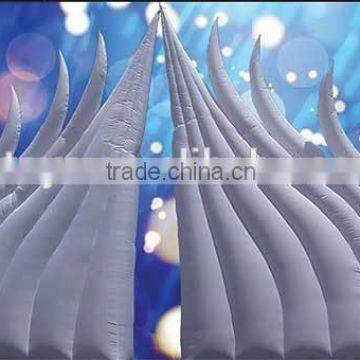 custom inflatable lighting pillars for decoration