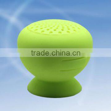 Safe & Easy Mini Wireless Speaker Mushroom Suction Cup Bluetooth Speaker