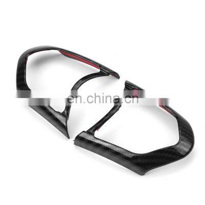 Steering Wheel Sticker Decoration Frame Trim For BMW F20 F22 F21 F30 F32 F33 F36 F12 F13 Carbon Fiber / Silver photo-5