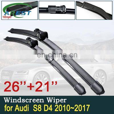 for Audi A8 S8 D4 2010~2017 Car Wiper Blades Front Windscreen Windshield Wipers Car Accessories 2011 2012 2013 2014 2015 2016