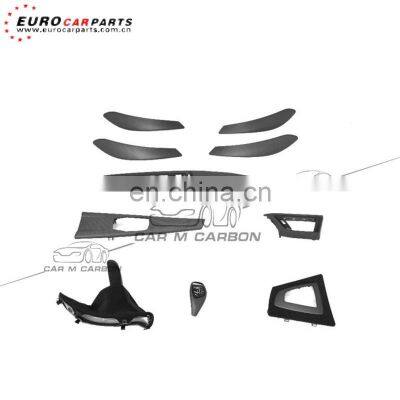 F30 interior carbon fiber parts for F30 F35 F32 F36 interior carbon fiber covers