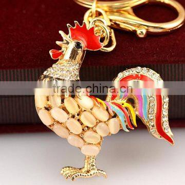 fashional style Cock Key chain ring llavero de buena calidad y con buen precio