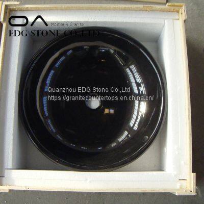 China Shanxi Black Granite Natural Stone Sink With Factory Direct Sale Price