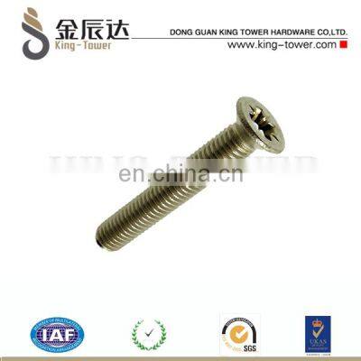 stainless steel countersunk head screws for spy cameras (with ISO and certification)