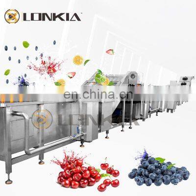 Industrial Potato Carrot Vegetable Fruit Washing Machine Salad Cuitting Vegetable Fruit Washing Machine