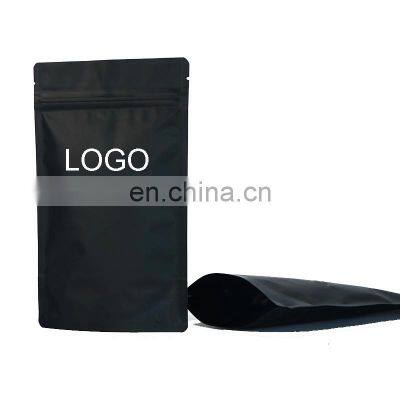 Heat seal printed plastic packing bags with zipper lock foil bags