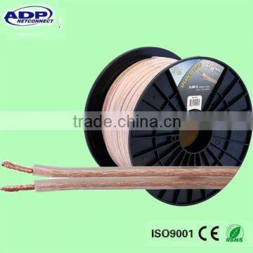 Quality 2.5mm core OFC transparent speaker cable, 50 m 12awg hifi