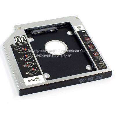 Aluminium 9.0/9.5/12.7mm 2.5inch 2nd Hard Drive Disk Caddy SATA3.0 SSD Bracket Adapter Second Hdd Caddy Laptop photo-4