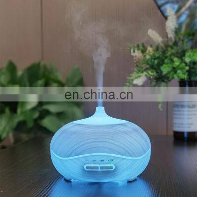 New Transparent Effect White Wood Electric Essential Oil Ultrasonic Aromatherapy Aroma Diffusers