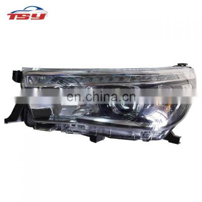 China Factory High Quality LED HEAD LAMP FLASH Head Light For Hilux Revo Rocco 2018