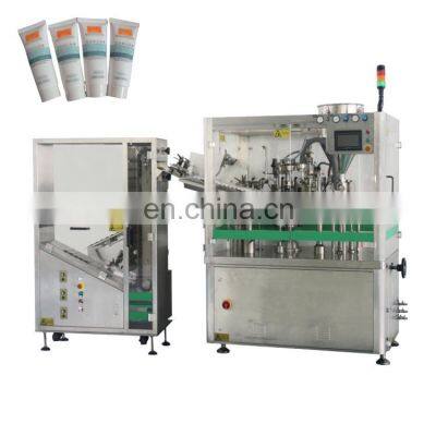 soft tube Water free hand sanitizer filling machine automatic hand body scrub filling machine