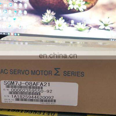 Hot Sale Professional 220v 380v 750w Yaskawa Servopack SGM7J-08AFA21 Servo Motor Driver From China