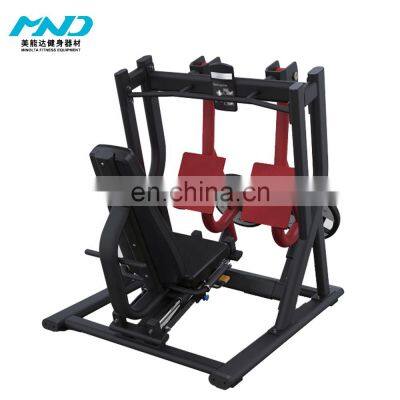 Sport Club MND Weight plate loaded machine strength machine gym benches MND PL22 Iso-Lateral Leg Press Club