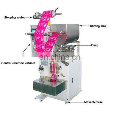 Automatic Chili Sauce Packaging Packing Machine Tomato Paste Packing Machine Small Pouch Honey Packing Machine