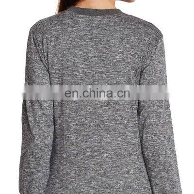 Hot Design Custom Made Women Cotton Polyester Plain Sweatshirt photo-4