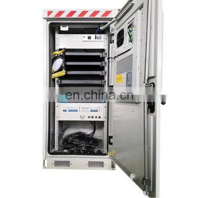 IP55 Air Conditioning Server Rack/server Case With Pdu and Light/outdoor Storage Metal Enclosure Telecom Base Station photo-2