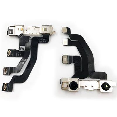 ORG Front Camera For IPhone Xs Max Front Camera Flex Cable With Cam Plastic Ring Proximity Sensor Facing photo-2