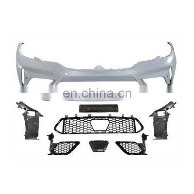 Body Kit Front Lip Primer Front Grille Bumper Car Assembly Side Part For BMW 3 Series G20/28 2018+