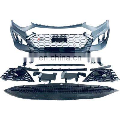 Высококачественный самый свежий боди-кит, передний бампер, обновленный до стиля RS4 для запчастей автомобиля Audi A4 B10 2020 - 2021 годов photo-3