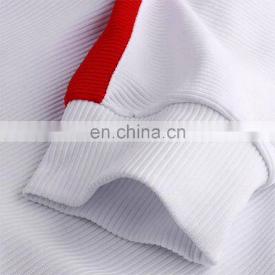 Fleece Custom Track Suit 100% Polyester Tracksuit for Men Slim Fit Wholesale Sweatsuit In Cheap Price photo-5