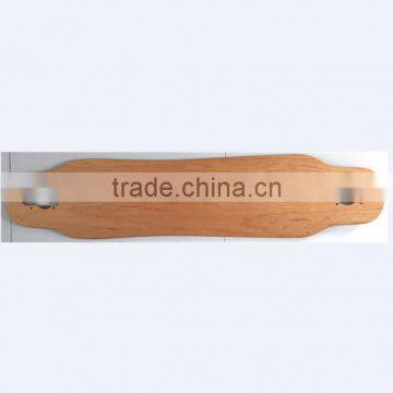 OEM wood Canadian maple or bamboo freeride longboard deck model-015