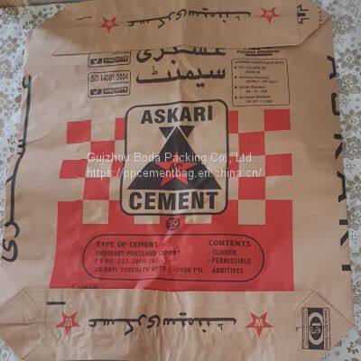 Portland Cement 50kg Bag/pp ad Star Cement Bags/misprint Polypropylene 50 kg pp Woven ad Star Bag photo-2