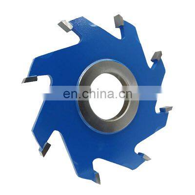 LIVTER Customized Coated Woodworking Slotting Cutters Alloy Combined Tenon Milling Cutters End Milling Wire Cutters 8 Blades