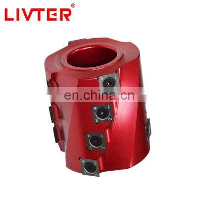 LIVTER Cnc Machines Tools Carbide Single 2 4Flute Tungsten Spiral Cutter Head For Milling Cutter photo-4