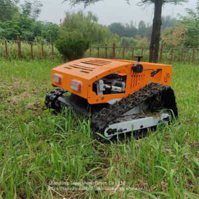 slope mower remote control, China tracked robot mower price, radio controlled lawn mower for sale