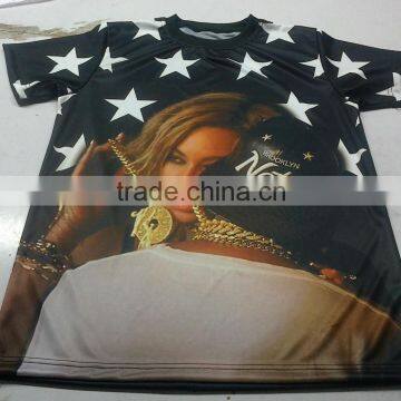 fully sublimated new design fashion t shirts/sublimation shirt