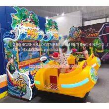 Guangdong Zhongshan Tai Le Amusement Children's Indoor and Outdoor Video Games Coin-operated Self-help Sports Class Crazy Rowing Stimulation Swing Racing Simulation Crazy Out of the Lottery photo-5