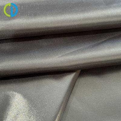 Green 210T 100%RPET Recycled Polyester Oil-faced Taffeta Fabric for Bag photo-2