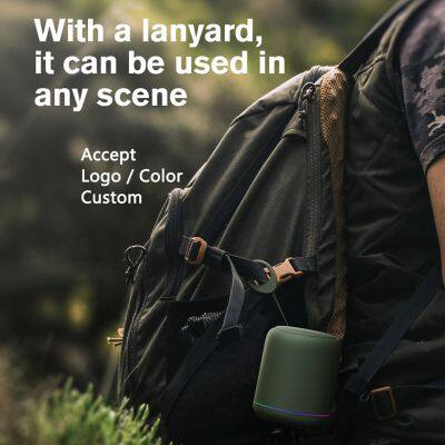 2022 Hot 300mah Portable Bluetooth Speaker Mini Powerful Speaker for Outside Office Using photo-3