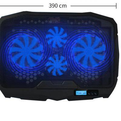 Portable Desktop Universal Holder Foldable 4 Fans USB Gaming Laptop Cooling Stand for Notebook Folding Cooler photo-6