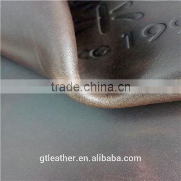 Cow split pull up oil leather