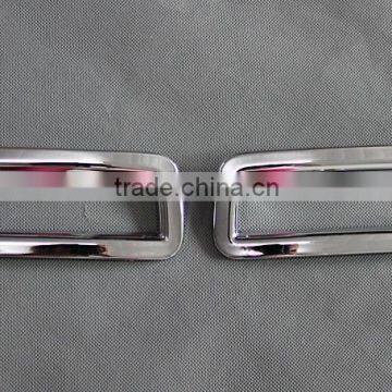 Chrome rear foglight cover for Nissan Livina 2013