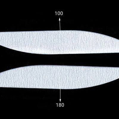 Willow Leaf Shape 100/180 Nail File photo-2