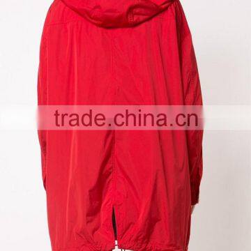 2016 New Design Stylish Hooded Red Rainbow Mens Winter Trench Coat photo-5