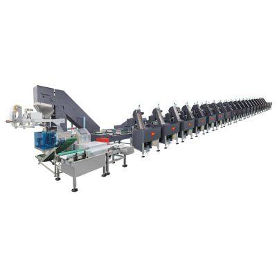 Vertical packaging machine particle counting machine