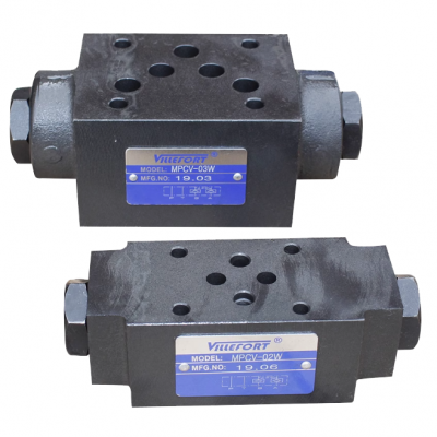 Stack Hydraulic Control Check Valve Pressure Holding Valve Hydraulic Lock MPCV-02W 02A 02B 03W MPCV-04W