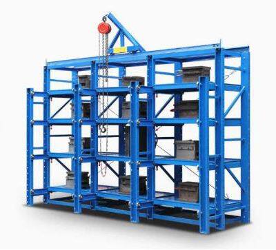 Heavy Duty Roll out Mold Storage Rack Steel Racking
