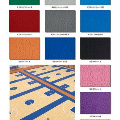 China Produces PVC Flooring Specifically for NBA Basketball Courts photo-5