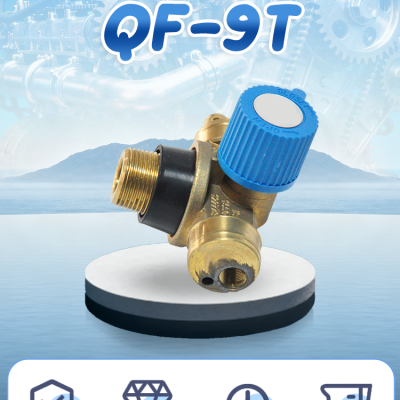ACT Premium Brass Qf-9t Клапан цилиндра для автомобильного оборудования с номинальным давлением 20 МПа сверхвысокого давления