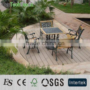 Special design with wpc products for outdoor garden decking