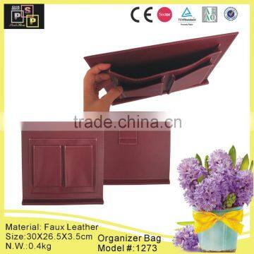 China supplier multi-pokect exquisite organizer bag portfolio