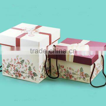 Cake Box Whalesale Mini Decorative Wedding Cake Boxes photo-3