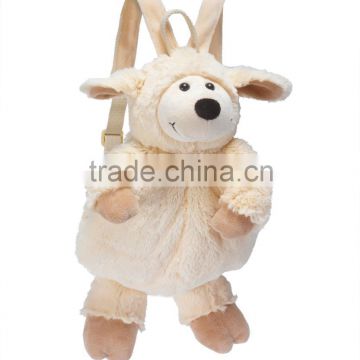 new design plush backpack toy lamb, backpack plush toy