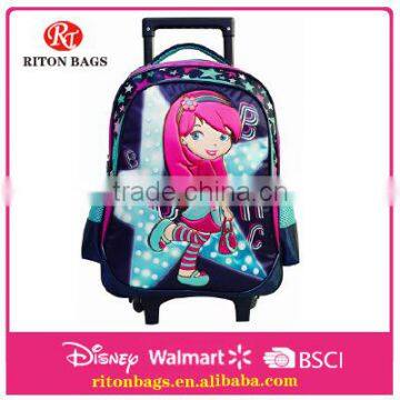 Creative design Party Girl Trolley School backpack Bags